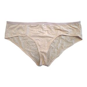 NEW Adore Me‎ Plus Size 2X Hipster Panties Peach 07524 Full Coverage Bottom